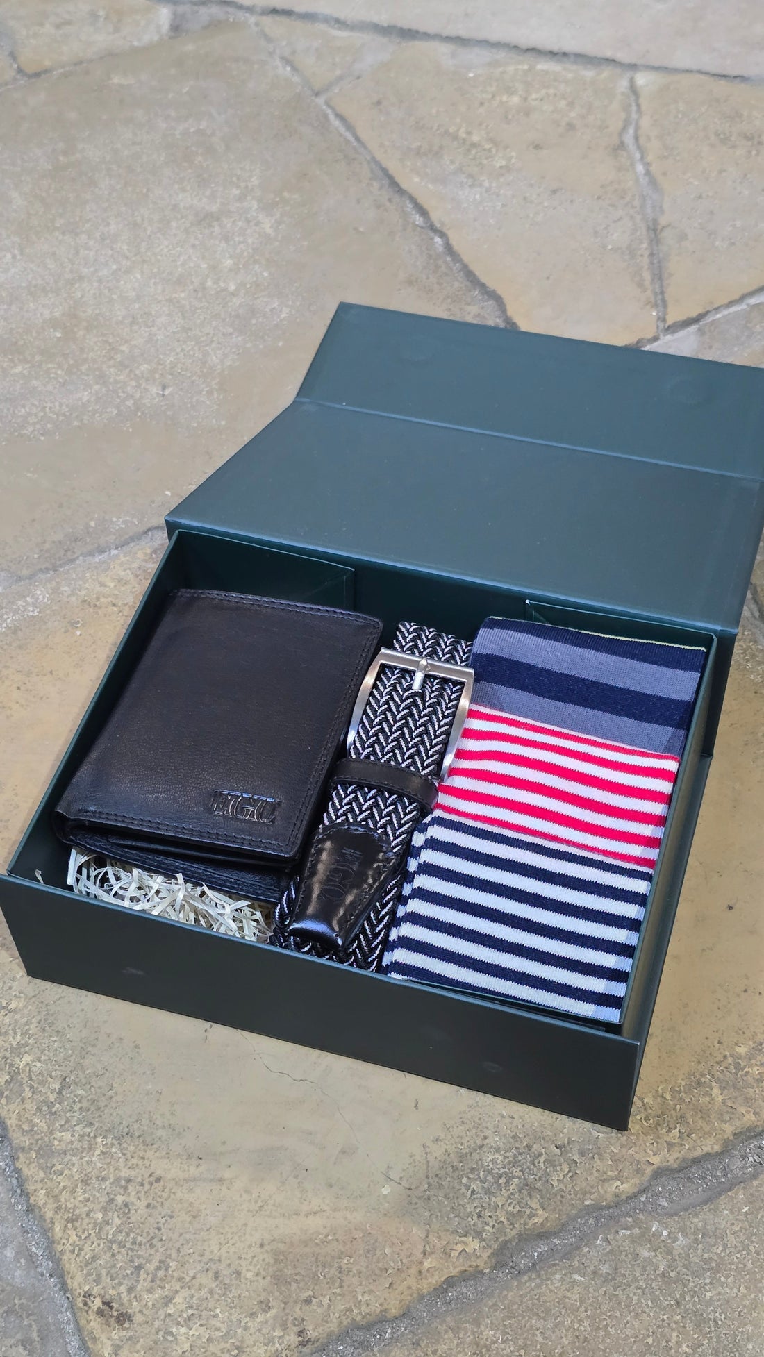 Ruby Stripes Box