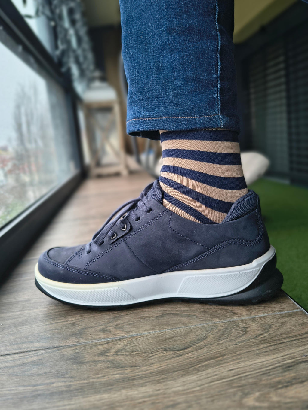 Čarape blue cream