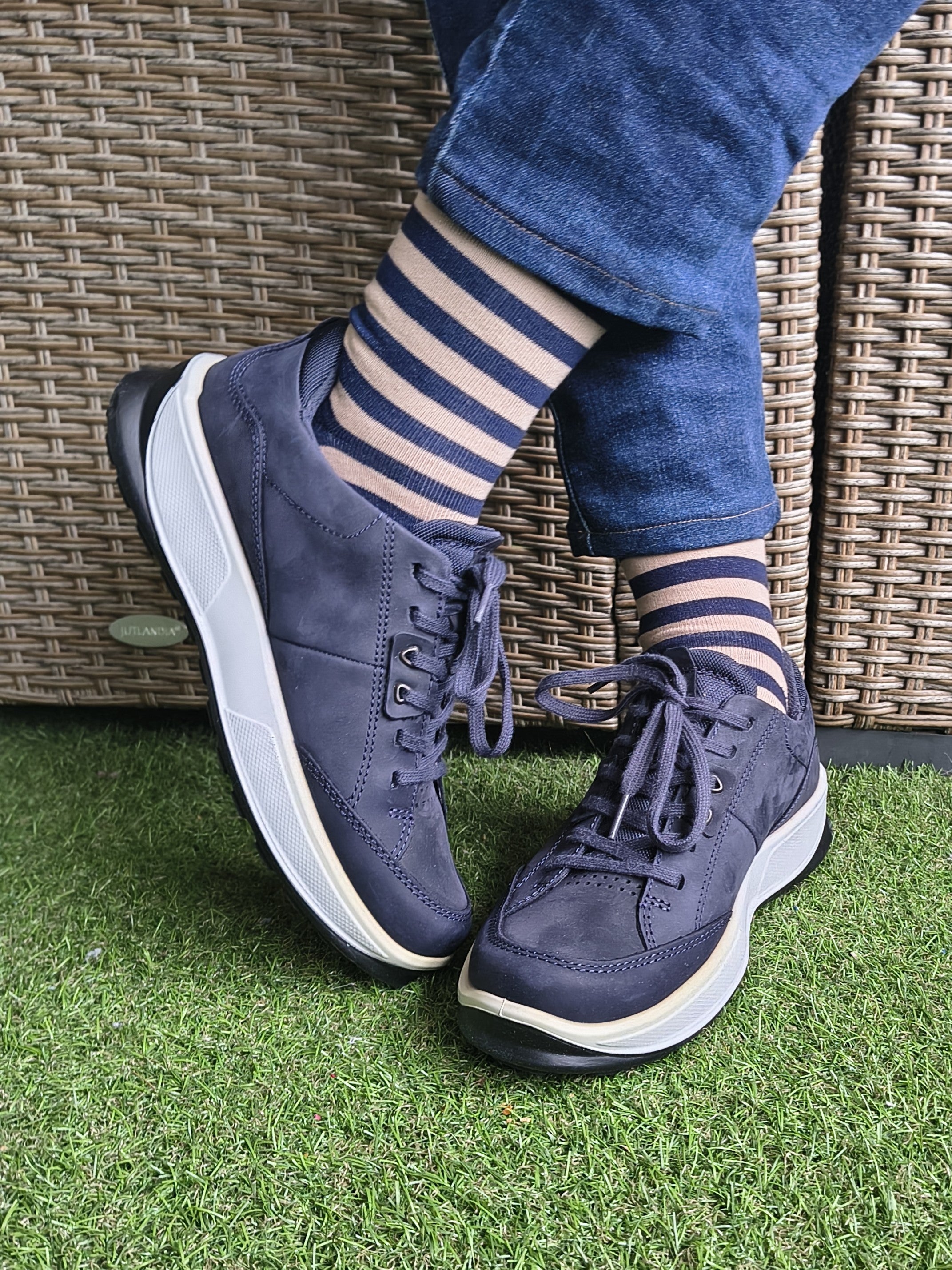 Čarape blue cream