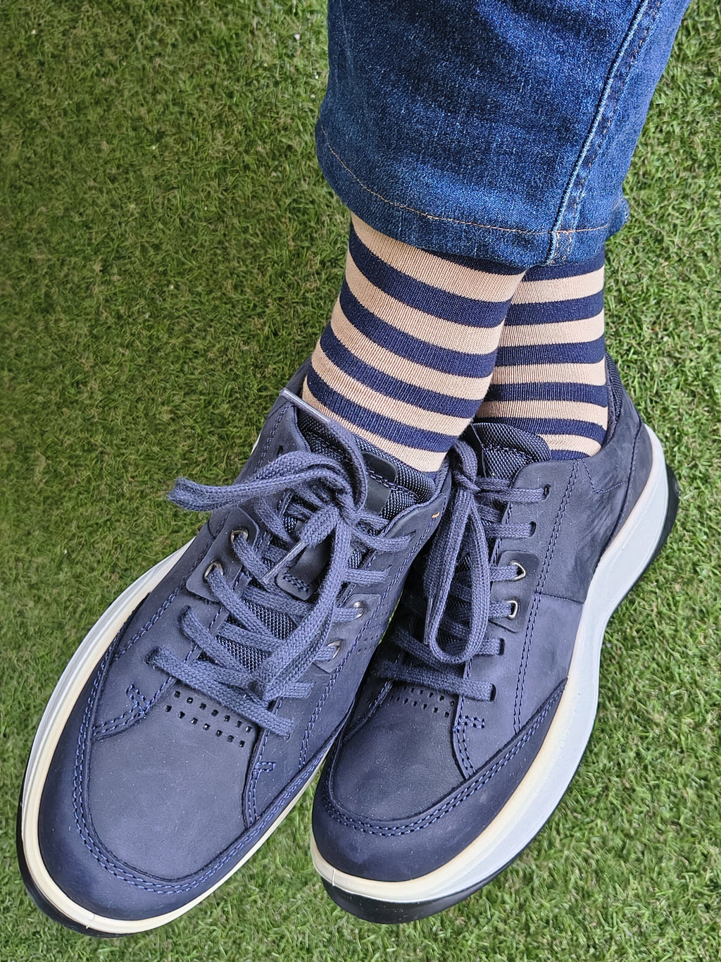 Čarape blue cream
