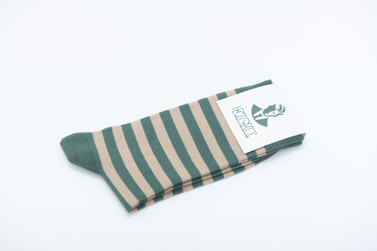 Čarape green stripes