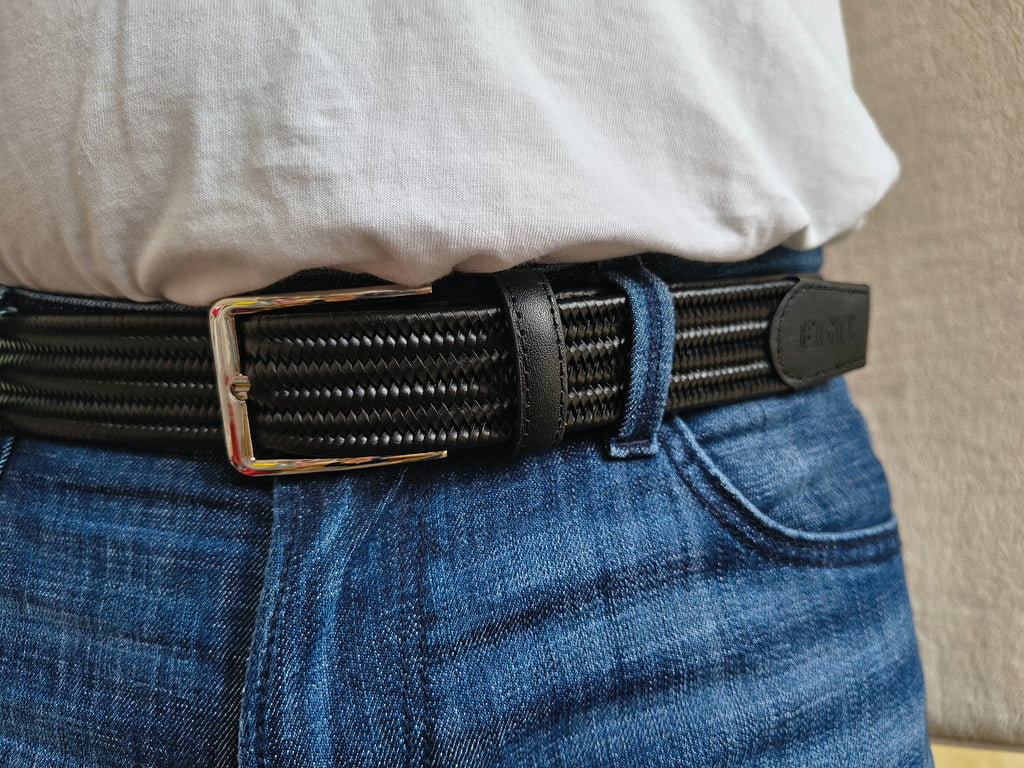 Kaiš Leather Black